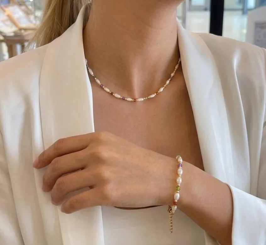 Pearl & Zirconia Set
