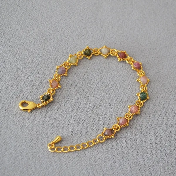 Tourmaline Chain Bracelet, photo 4