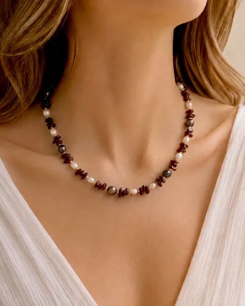 Garnet Dusk Choker, photo 1