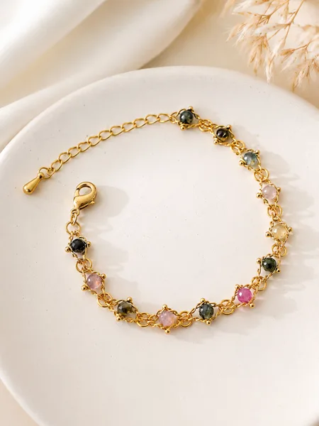 Tourmaline Chain Bracelet, photo 2