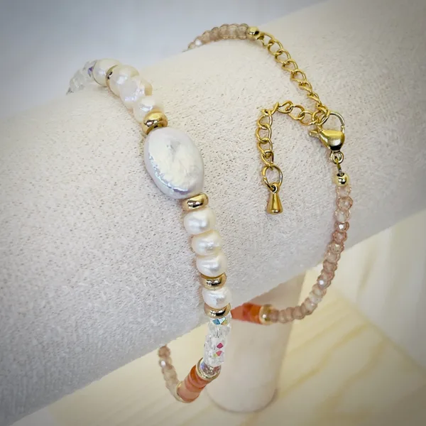 Mixed Gemstone & Pearl Necklace, photo 8