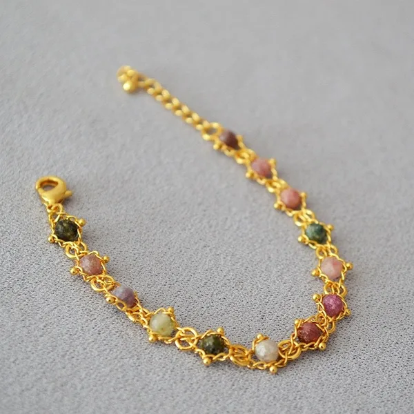 Tourmaline Chain Bracelet, photo 3
