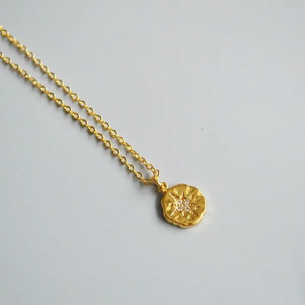 Gold Coin Pendant Necklace, photo 2