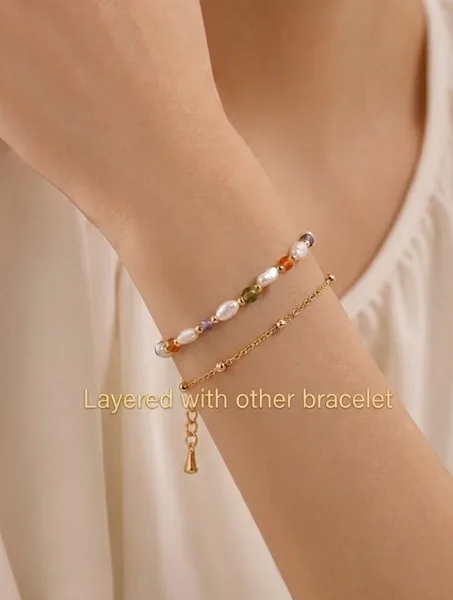 Pearl & Zirconia Set, photo 5