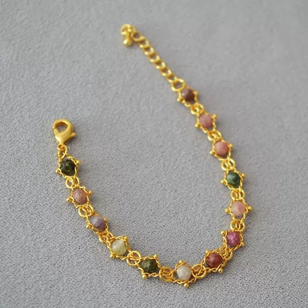 Tourmaline Chain Bracelet, photo 5